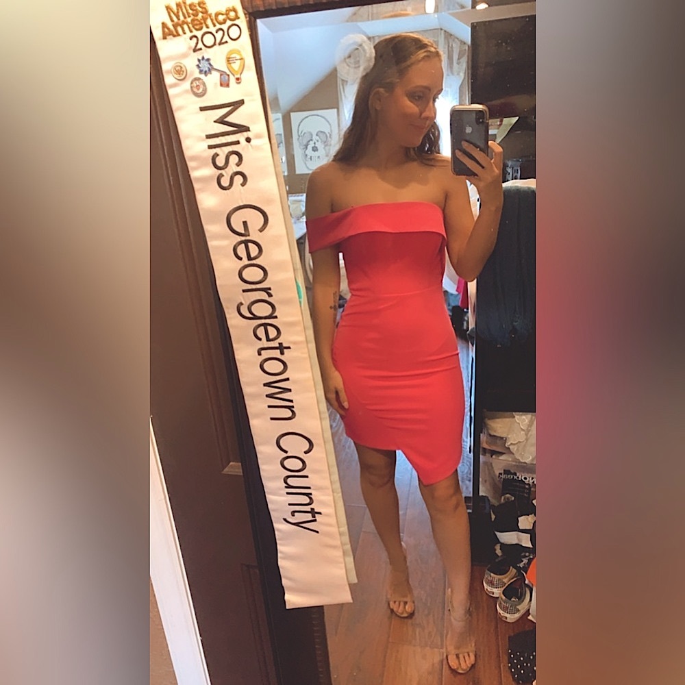 Pink One Shoulder Dress